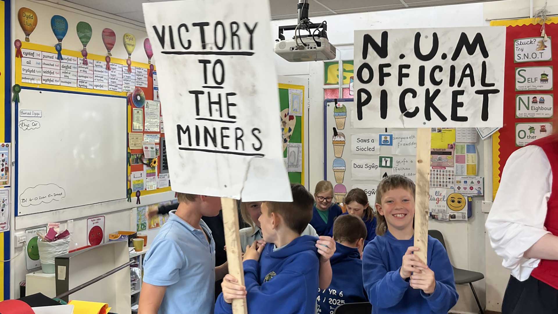 Sennybridge Miners Banners
